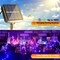 2 Pack Total 80FT 240LED Solar Fairy Lights,Orange Purple Halloween Solar String Lights